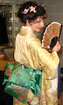 Sarah as a Geisha