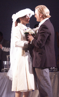 Sarah as Susannah and Ewan Taylor as Figaro
