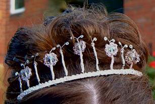 bride's maid tiara